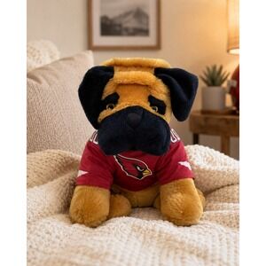 FOCO NFL Arizona‎ Cardinals Pug Dog Plush Stuffed Animal 11" TAGS